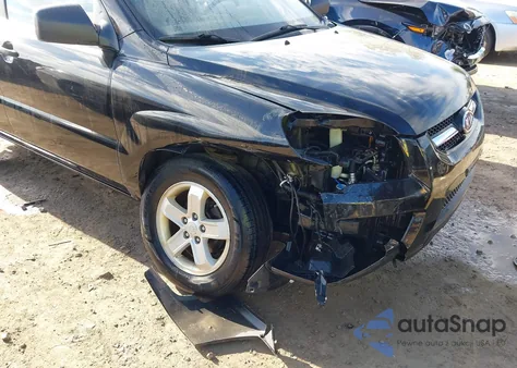 2009 Kia Sportage Lx V6 from USA, damaged, VIN KNDJE723397630881